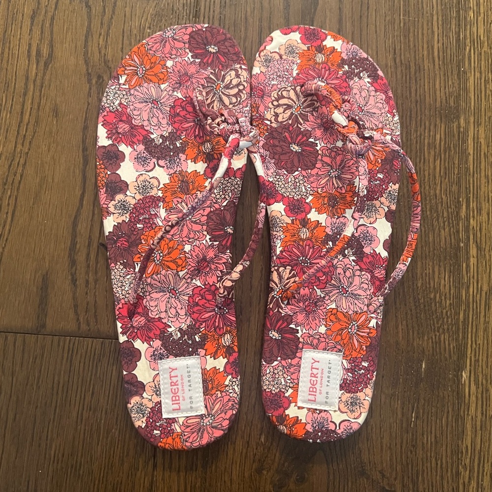 Liberty of London x Target Flip Flops